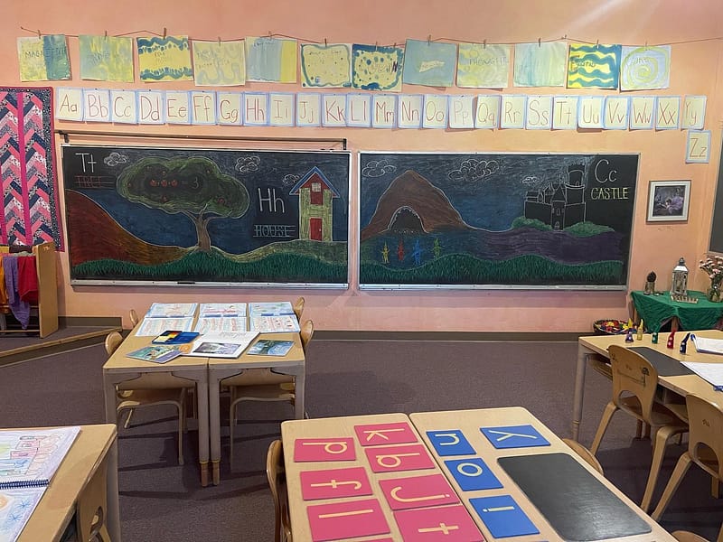 1 and 2 classroom
