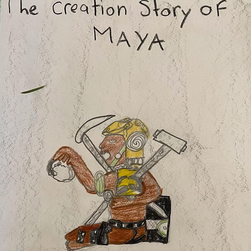 Maya creation story